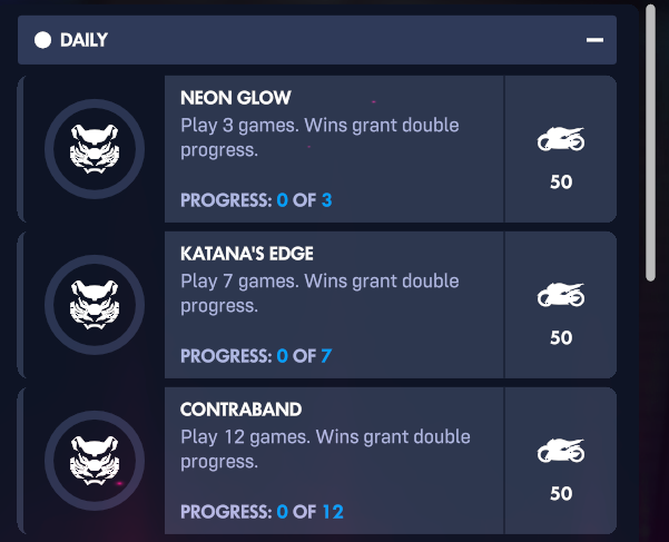 some daily missions